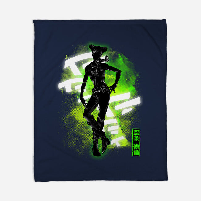 Cosmic Jolyne-none fleece blanket-fanfreak1