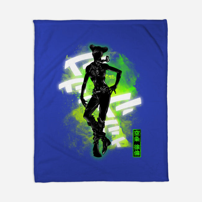 Cosmic Jolyne-none fleece blanket-fanfreak1