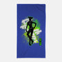 Cosmic Jolyne-none beach towel-fanfreak1