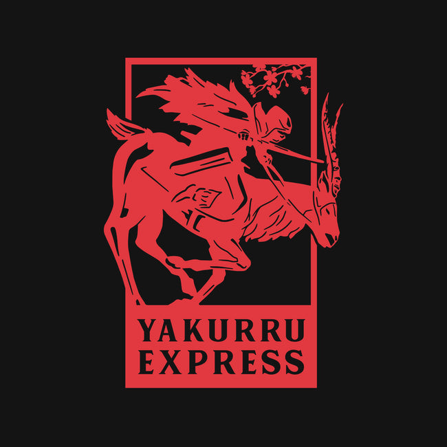 Yakurru Express-none removable cover w insert throw pillow-RamenBoy