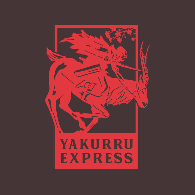 Yakurru Express-none removable cover w insert throw pillow-RamenBoy