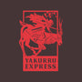 Yakurru Express-none removable cover w insert throw pillow-RamenBoy