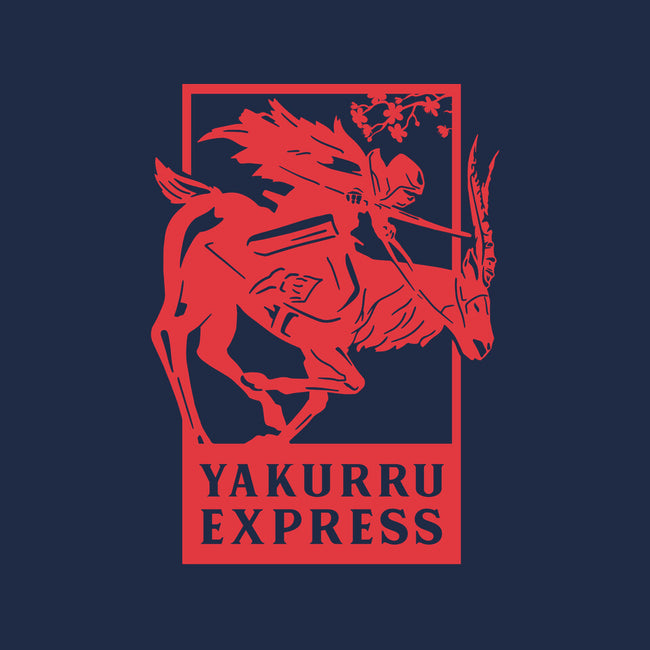 Yakurru Express-none removable cover w insert throw pillow-RamenBoy