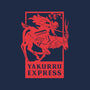 Yakurru Express-none removable cover w insert throw pillow-RamenBoy