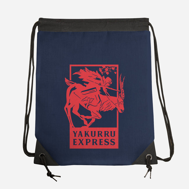 Yakurru Express-none drawstring bag-RamenBoy