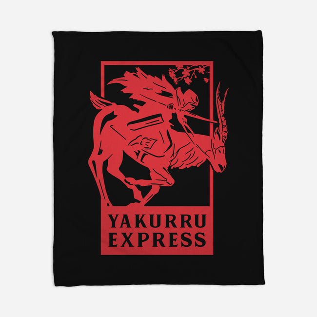 Yakurru Express-none fleece blanket-RamenBoy