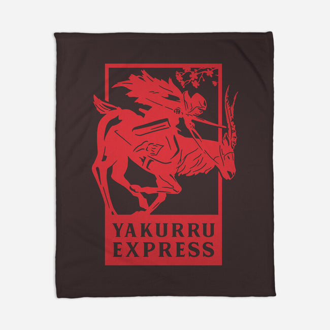 Yakurru Express-none fleece blanket-RamenBoy