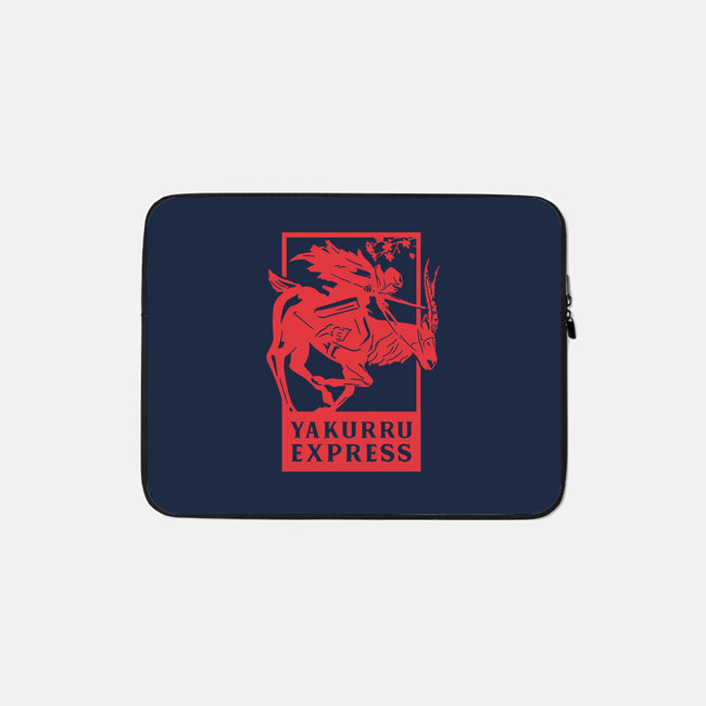 Yakurru Express-none zippered laptop sleeve-RamenBoy