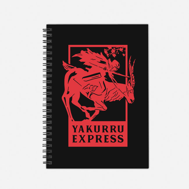 Yakurru Express-none dot grid notebook-RamenBoy