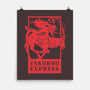 Yakurru Express-none matte poster-RamenBoy