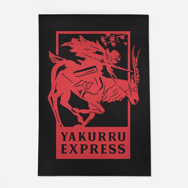 Yakurru Express-none outdoor rug-RamenBoy