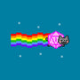 Nyan D20 Cat-none removable cover throw pillow-ShirtGoblin