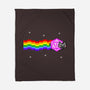 Nyan D20 Cat-none fleece blanket-ShirtGoblin