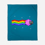 Nyan D20 Cat-none fleece blanket-ShirtGoblin