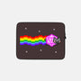 Nyan D20 Cat-none zippered laptop sleeve-ShirtGoblin