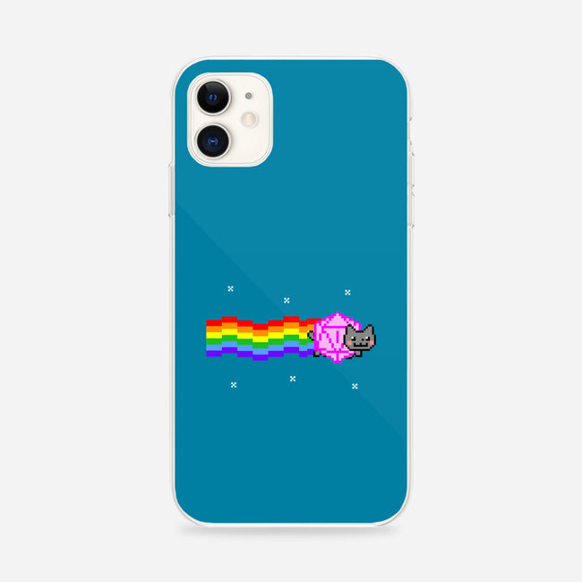 Nyan D20 Cat-iphone snap phone case-ShirtGoblin