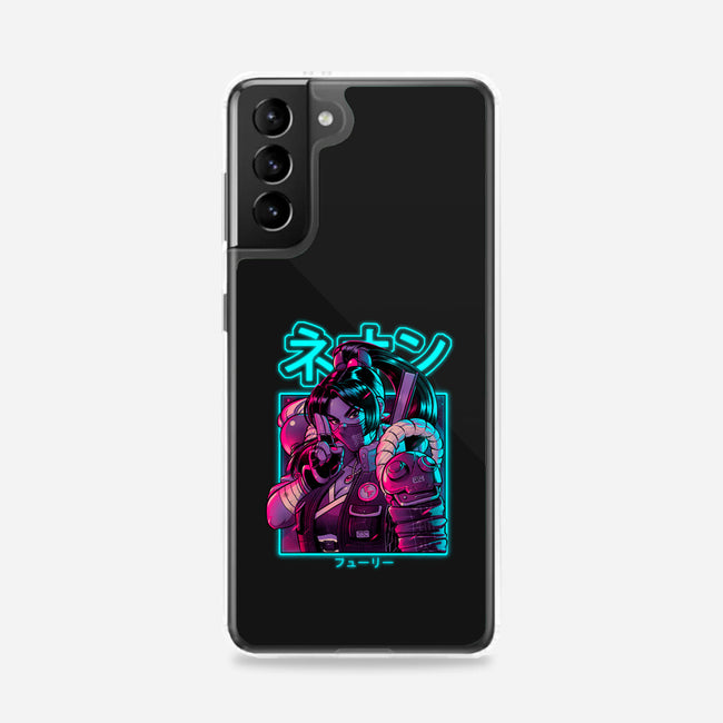 Neon Fury-samsung snap phone case-Bruno Mota