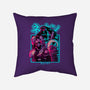 Neon Fury-none removable cover throw pillow-Bruno Mota