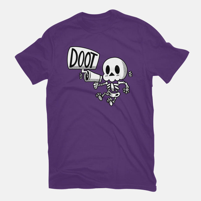DOOT Skeleton-womens fitted tee-TechraNova