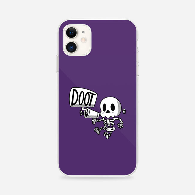 DOOT Skeleton-iphone snap phone case-TechraNova