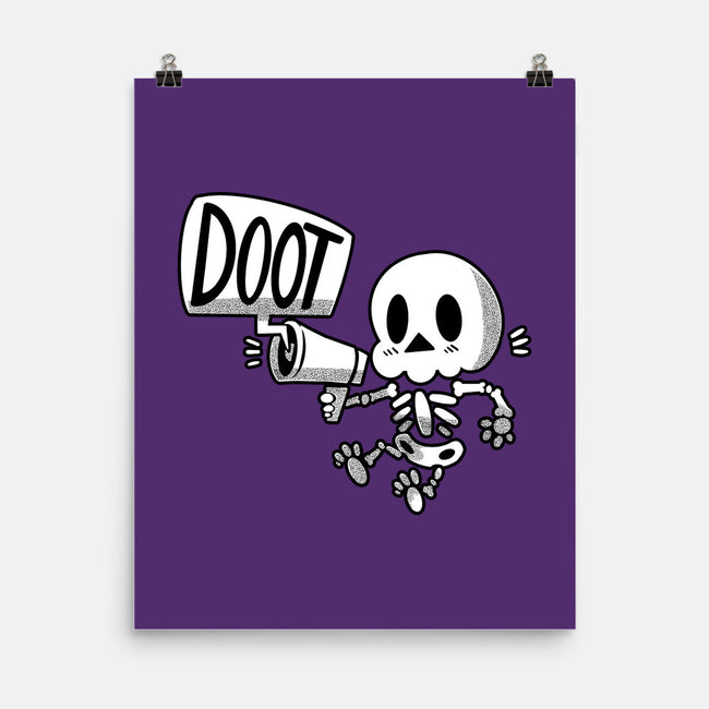 DOOT Skeleton-none matte poster-TechraNova
