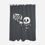 DOOT Skeleton-none polyester shower curtain-TechraNova