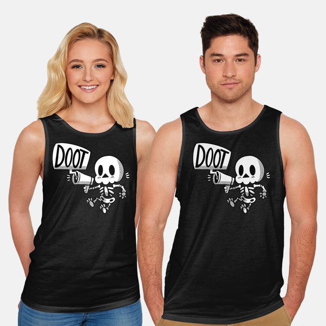 DOOT Skeleton-unisex basic tank-TechraNova