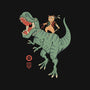 T-Rex Catana-none drawstring bag-vp021