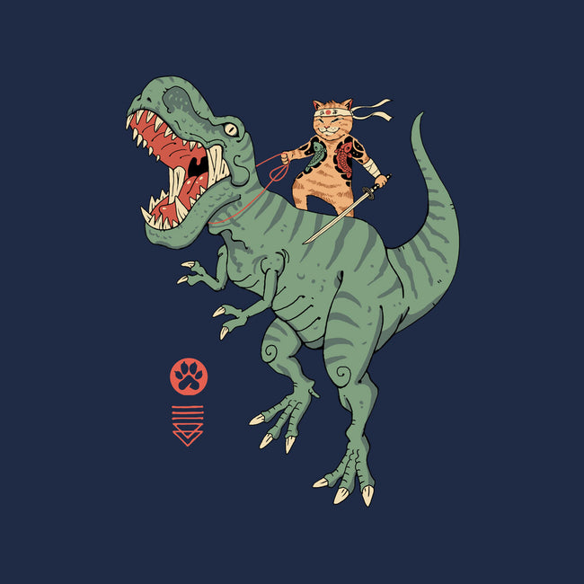 T-Rex Catana-womens v-neck tee-vp021