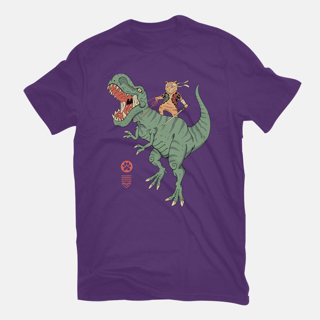 T-Rex Catana-womens basic tee-vp021