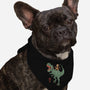 T-Rex Catana-dog bandana pet collar-vp021