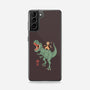 T-Rex Catana-samsung snap phone case-vp021