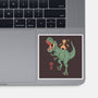 T-Rex Catana-none glossy sticker-vp021