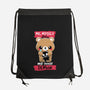 My Inner Demon-none drawstring bag-NemiMakeit