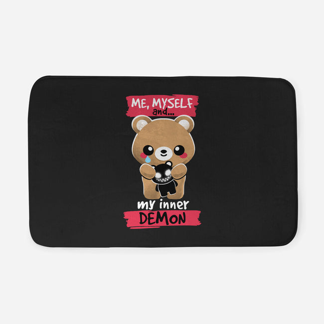 My Inner Demon-none memory foam bath mat-NemiMakeit