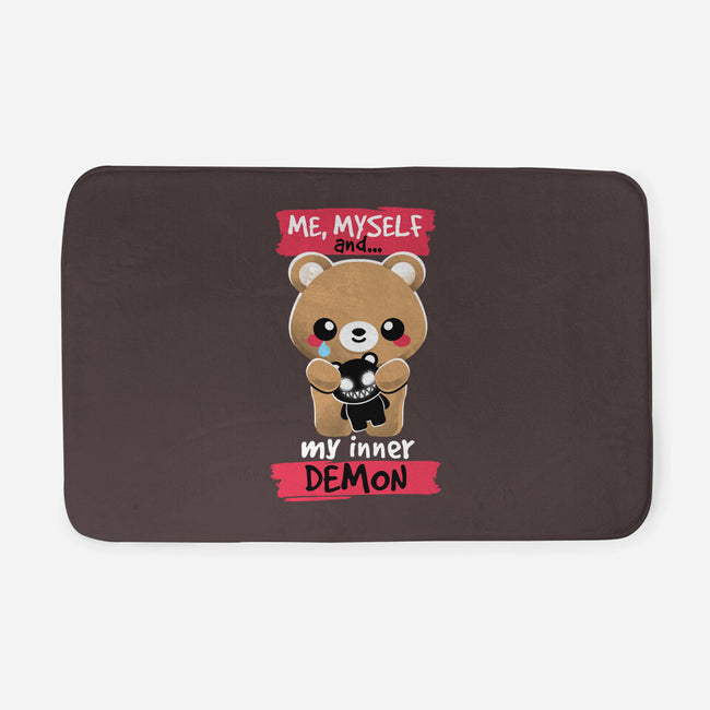 My Inner Demon-none memory foam bath mat-NemiMakeit