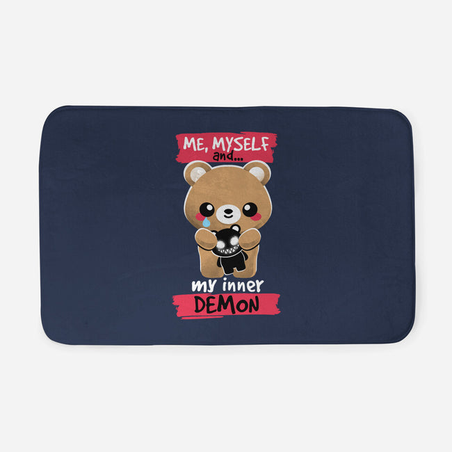 My Inner Demon-none memory foam bath mat-NemiMakeit