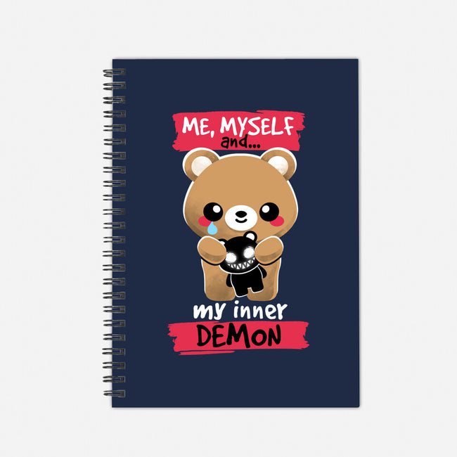 My Inner Demon-none dot grid notebook-NemiMakeit