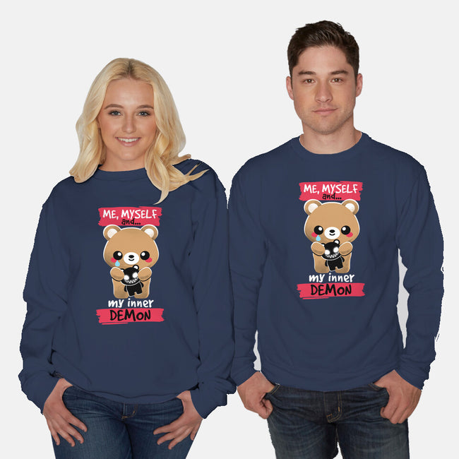 My Inner Demon-unisex crew neck sweatshirt-NemiMakeit