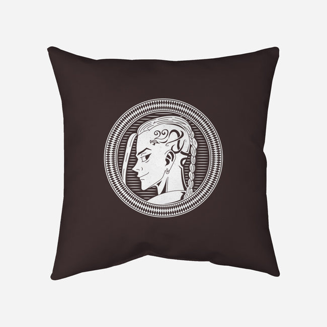 Draken-none removable cover throw pillow-Logozaste