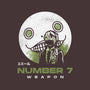 Emil Weapon Number 7-none removable cover w insert throw pillow-Logozaste
