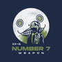Emil Weapon Number 7-none removable cover throw pillow-Logozaste
