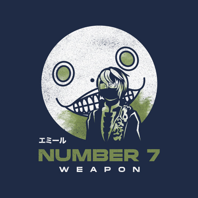 Emil Weapon Number 7-womens v-neck tee-Logozaste