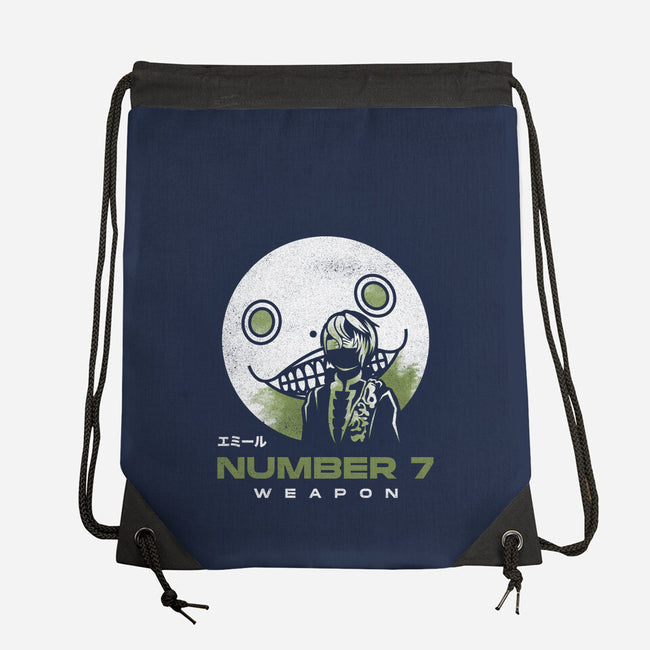 Emil Weapon Number 7-none drawstring bag-Logozaste