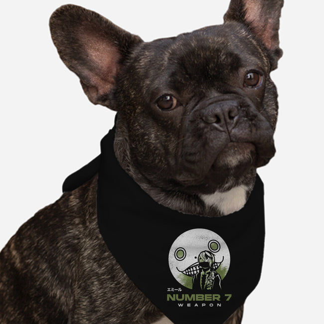 Emil Weapon Number 7-dog bandana pet collar-Logozaste