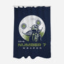 Emil Weapon Number 7-none polyester shower curtain-Logozaste