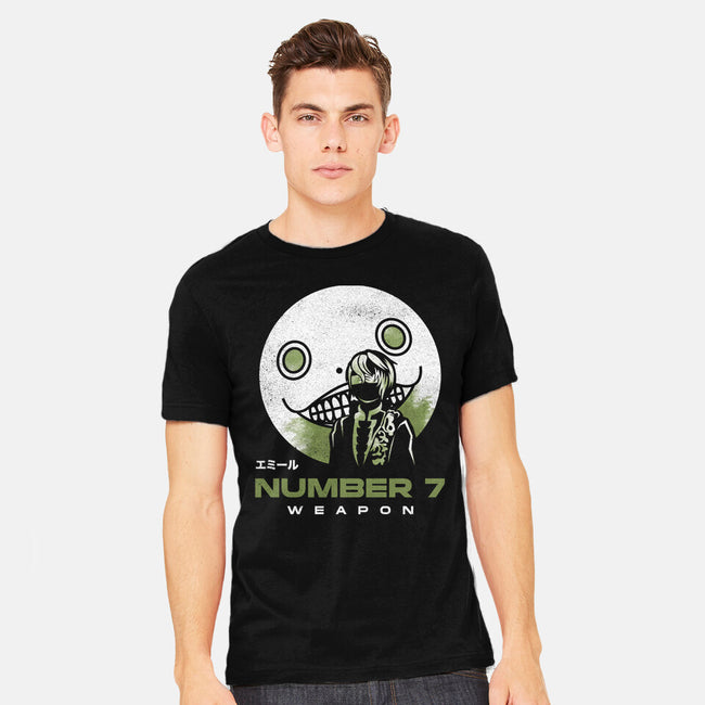 Emil Weapon Number 7-mens heavyweight tee-Logozaste