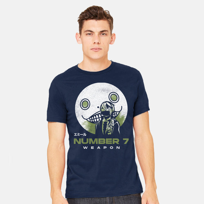 Emil Weapon Number 7-mens heavyweight tee-Logozaste