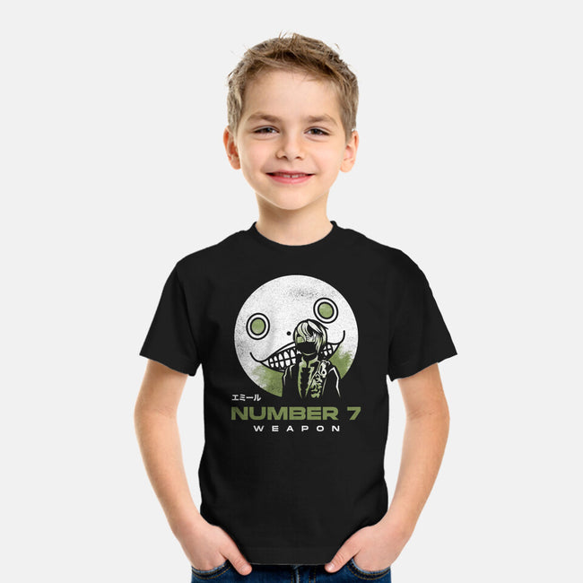Emil Weapon Number 7-youth basic tee-Logozaste