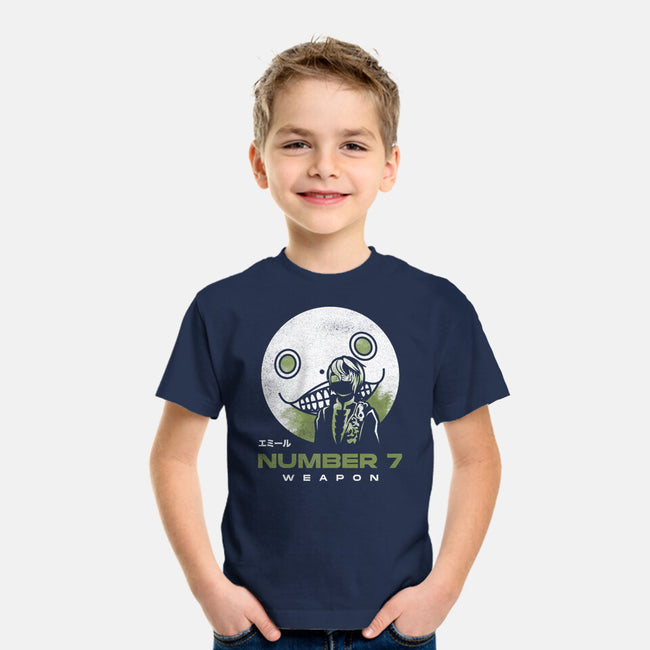 Emil Weapon Number 7-youth basic tee-Logozaste